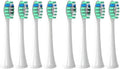 Compatible for Philips Sonicare Toothbrush Brush Head Replacement Heads HX3/HX6/HX9 Series HX3210/3211/6150/6500/6510/6530/9342/6730(8P2)