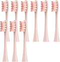 9PCS Replacement Brush HeadsCompatible for Oclean Flow/X PRO /F1/Z1/One/ Air2 Sonic Electric Toothbrush Nozzles Soft(9 FOC)