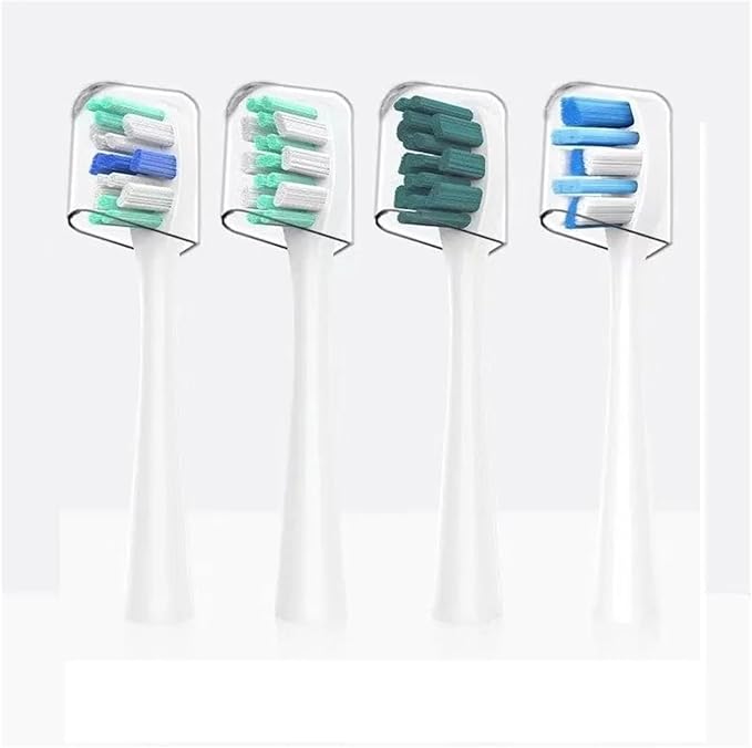 16pcs Replacement Toothbrush HeadsCompatible for Y1/Y1S/Y1pro/Y3/Y4/Y5/P1/P3/P4/P5/P10/U1/U2/U3/U4 Series Bristle Nozzles