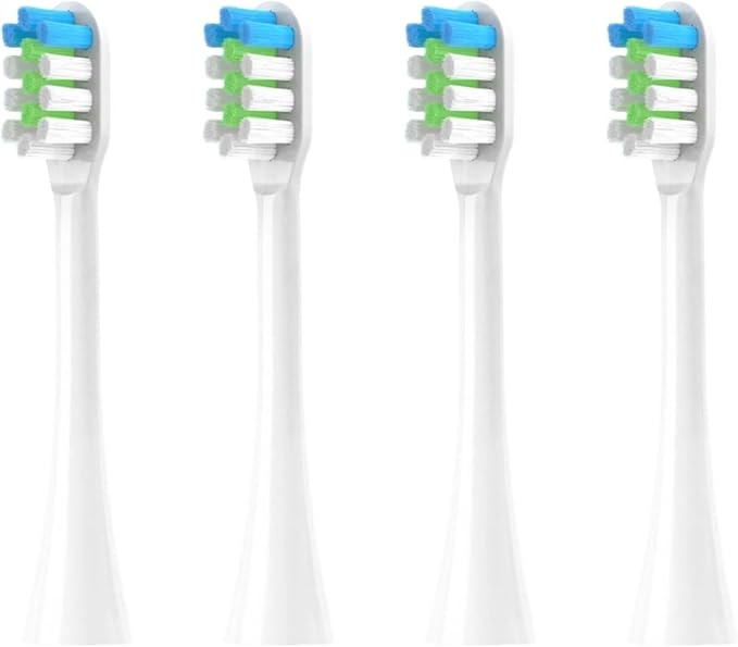 Compatible for T1 Y1 Electric Toothbrush Replacement Heads4/16pcs(4pcs)