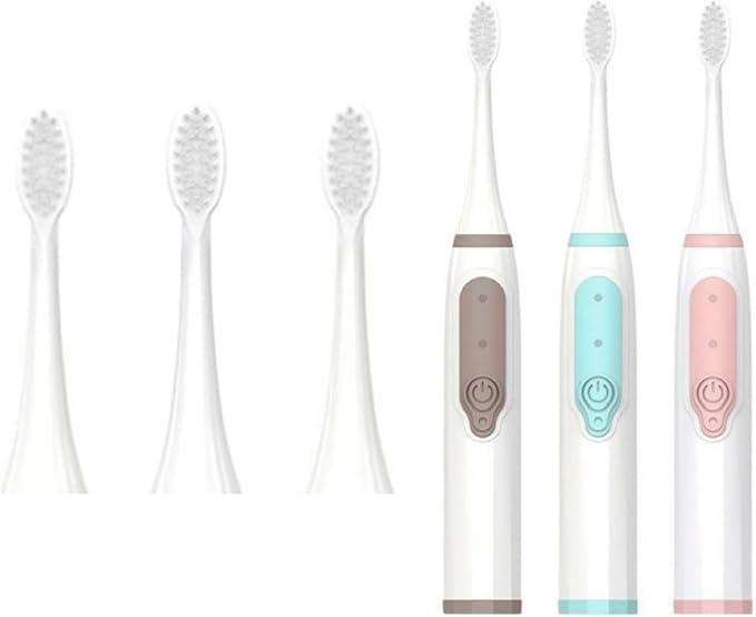 16pcs Replacement Toothbrush Heads Compatible for JD002 Soft Bristles Nozzles