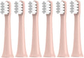 4/6PCS Brush HeadsCompatible for T100 Soft Bristle Vacuum Nozzles Refills Electric Toothbrush Head(6pink)