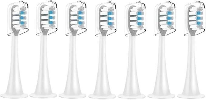 14pcs T300/T500/T700 Replacement Brush Heads with Caps Sealed Package Soft Compatible for Toothbrushes(White)