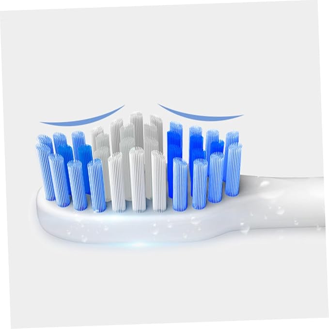 Veemoon Electric Toothbrush for USB Charging Sonic Vibration Bristle Toothbrush White Set Suitable for Boys and Home Oral Care