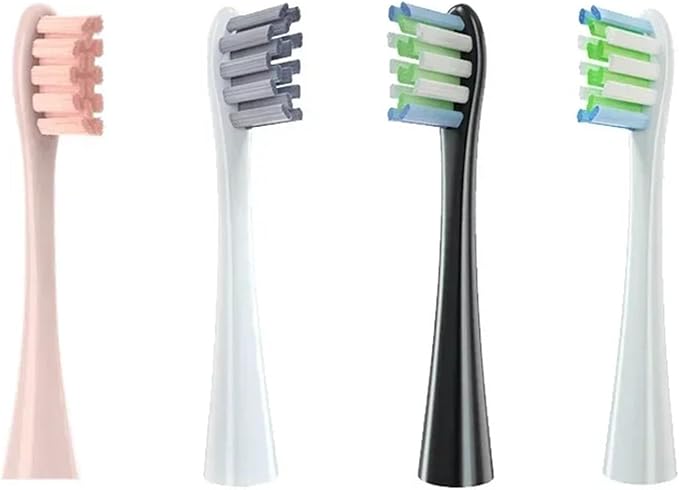Brush Head ReplacementCompatible for Electric Toothbrush Soft Bristle X/X PRO/ Z1 Brushes Replaceable(10 White 10 Black)