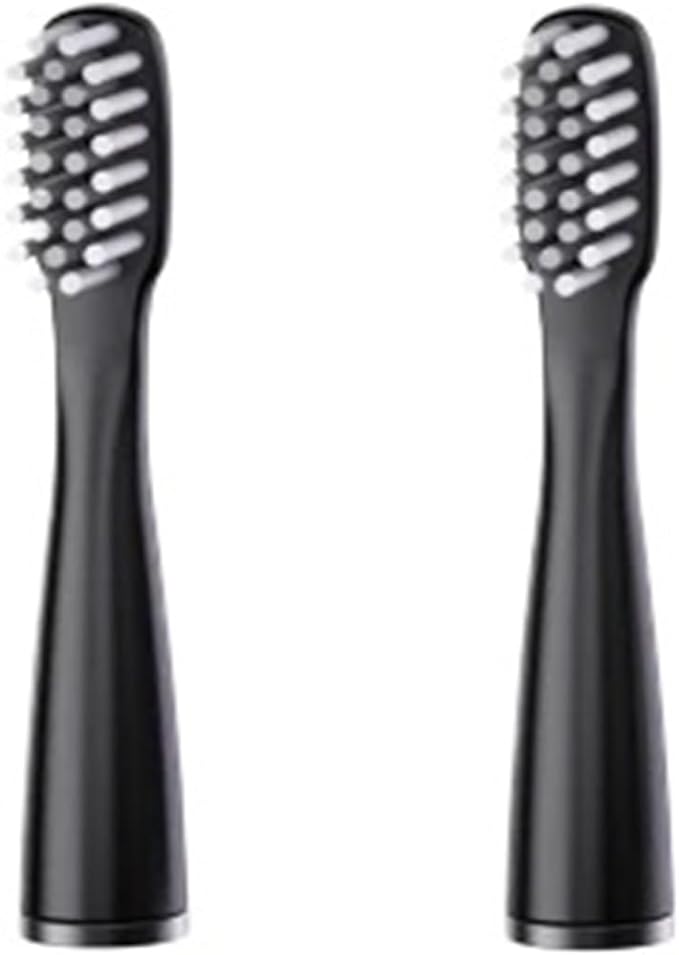 Compatible for Sarmocare S100/X610/X700/M200/M500 Toothbrushes Head Toothbrush Replacement Heads12pcs(Black M200)