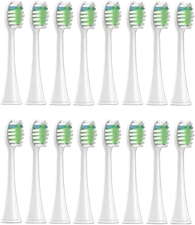 for Phi Sonicare Toothbrush Brush Head Replacement Brush Heads HX3/HX6/HX9 Series HX3210/3211/6150/6500/6510/6530/9342/6730(16p1)