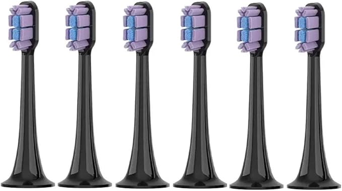 Compatible Toothbrush Head T700 Sonic Electric Waterproof Soft Health Replacement Bristles 4/6Pcs(6pcs)