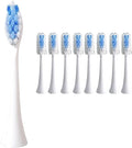 Compatible for E-Series Essence Electric Replacement Toothbrush Heads Xtreme Elite Advance Cleancare C3 Supply Tooth Brush(3color-1A-8pcs)