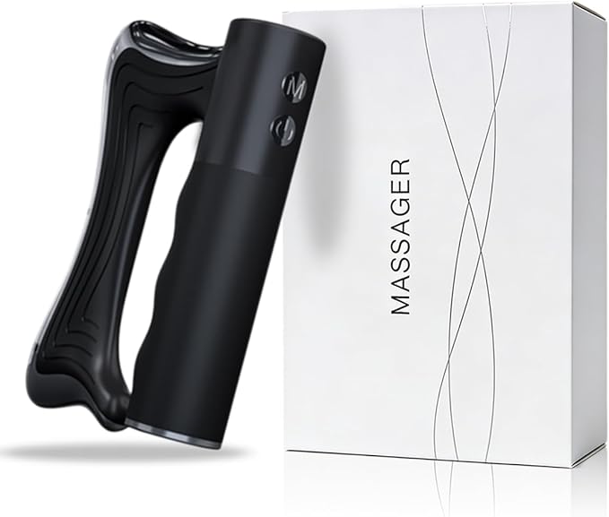 Electric Massage Scraper &amp Massager Three Modes Levels with Led Display 3 Power Levels Portable Compact Long Battery Life Deep Muscle Relief for Whole Body (1 Pcs)