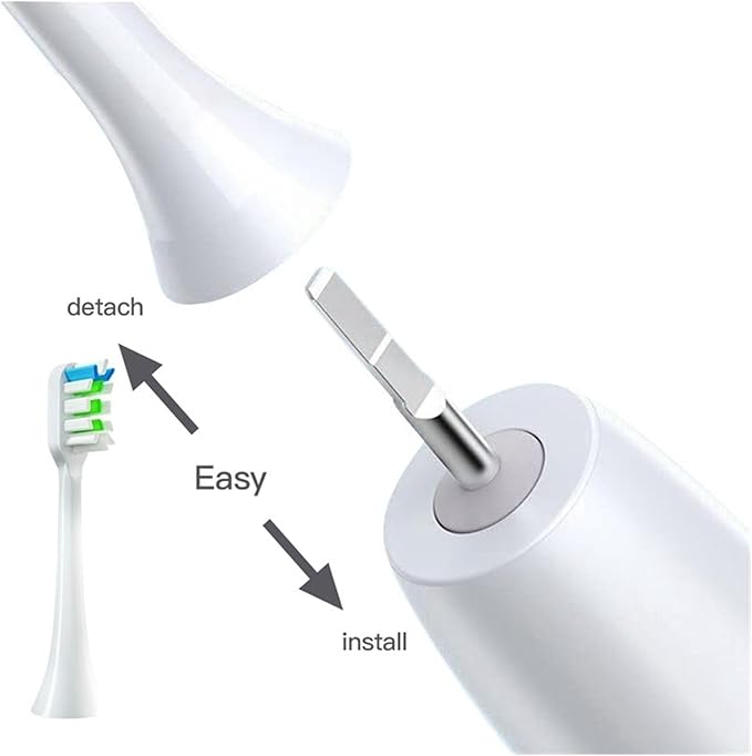 16Pcs Replacement Toothbrush Heads Compatible for V1X3/X3U X1/X3/X5 Tooth Brush Pink