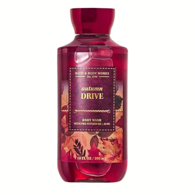 Bath &amp Body Autumn Drive Shower Gel Body Wash 10 fl. oz. / 295 mL (Packaging May Vary)