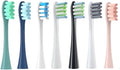 Compatible For OcleanFlow/X/X PRO/ Z1/ F1/ One/Air 2 /SE Brush Heads Soft DuPont Sonic Toothbrush Vacuum Bristle 7pcs Replacement Heads(7 Colors)