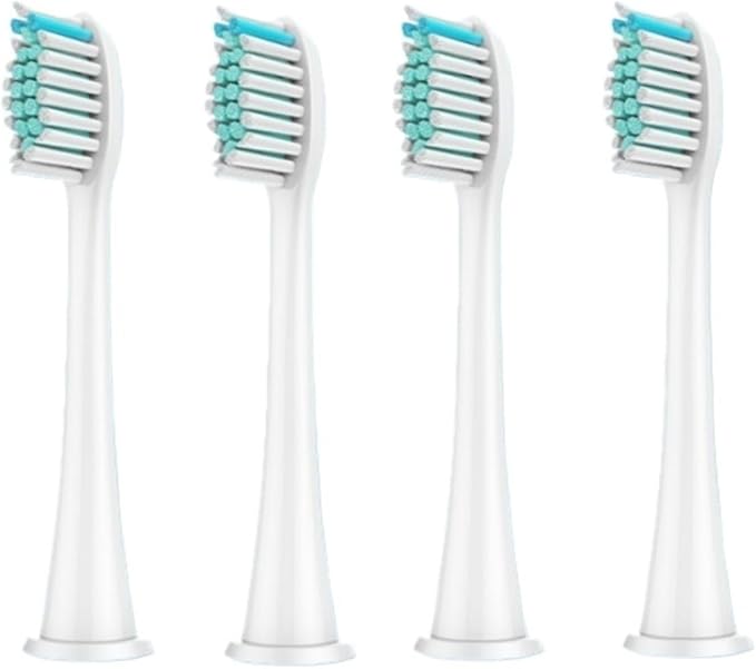 3Models Electric Toothbrush Head Compatible for with HX3/HX6/HX9 Series Models(4pcs White)