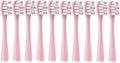 10PCS Vacuum Replacement Brush Heads Compatible for Y1S/Y4/U1/U2/U3/P1/P4 Soft Toothbrush Clean Nozzles(10PurePink)