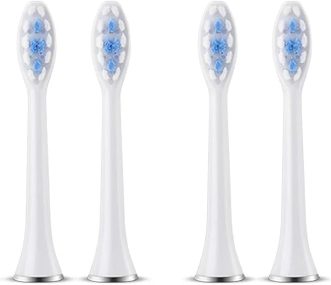 Compatible for SUBORT S7 Brush Heads Electric Toothbrush Replacement(4 Pink Brush Head)