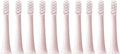 Compatible for XIAOMI MIJIA T100 Replacement Brush Heads Sonic Electric Toothbrush Vacuum Soft Bristle Suitable Nozzles 10Pcs Clean(10Pcs Pink)