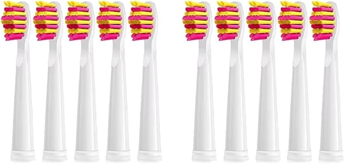 Replacement Toothbrush Head Bristle Brush Refill Compatibility for Refills FW-D1/FW-D3/FW-D7(10 PCS PK)