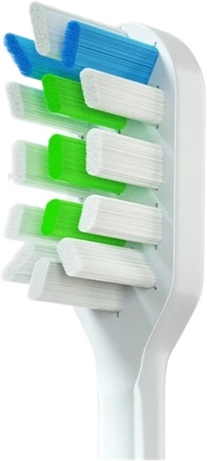 12pcs Brush Heads Sonic Electric Toothbrush Soft Bristle Nozzles Compatible for SOOCAS X3/X3U/X5 Replacement Clean Tooth(6White with 6Pink)