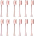 8/12Pcs Soft Vacuum Bristle Toothbrush Heads for Electric Sonic Replacement Brushes(12pcs Pink)