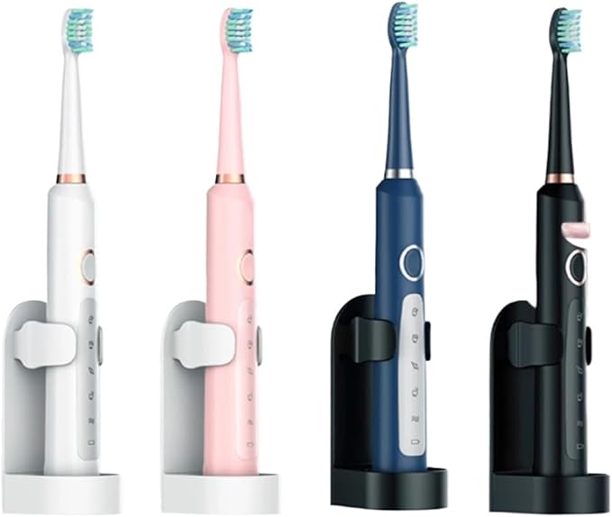 Replacement Toothbrush Heads Compatible for Rtauys M5 Electric Soft Brush Bristles Nozzle for Rays4-16Pcs(16PCS White)