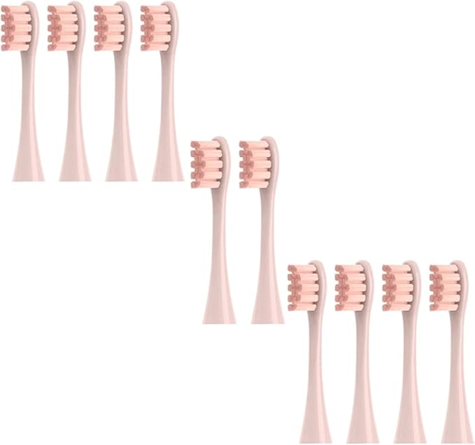 10/20X Replacement Brush Heads Compatible for X/X PRO/ Z1/ F1/ One/Air 2 /SE Sonic(10pcs Pink)
