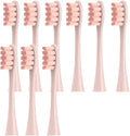 Replacement Brush Heads ForCompatible for Flow/X PRO //Z1/ Air2 Sonic Electric Toothbrush Nozzles Soft Bristle(9 FOC)