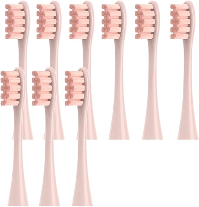 Replacement Brush Heads ForCompatible for Flow/X PRO //Z1/ Air2 Sonic Electric Toothbrush Nozzles Soft Bristle(9 FOC)