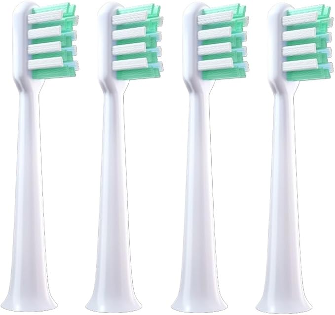 Compatible for 16PCS C1/C2/C3/E0/E3/E5/S7/S03 Tooth Brush Replacement Head Bristle Nozzle Vacuum