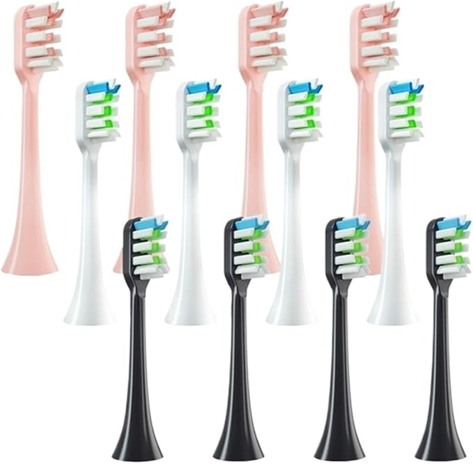 Replacement Brush Heads for X3 X5 V1 X3U 5-10pcs Bristle Electric Toothbrush Sealed Packed(5white)
