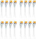 Compatible Dr.Yadent YD02/04 Replacement Brush Heads 4pcs/Pack Soft Gel Coated Designed for Sensitive Gum Care Bristle 1 Year Supply(HYSTx16)