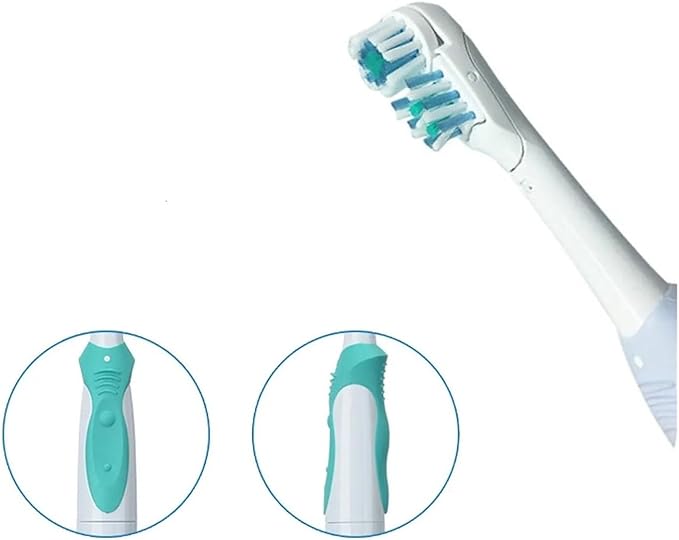 Sensitive Replacement Toothbrush Heads Refill Compatible with Cross Action Power 3733 4732 Clean Rotating Powerhead