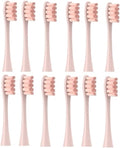 12PCSCompatible for X/X PRO/ Z1/ F1/ One/Air 2 /SE Cleaning Toothbrush Replacement(Pink)