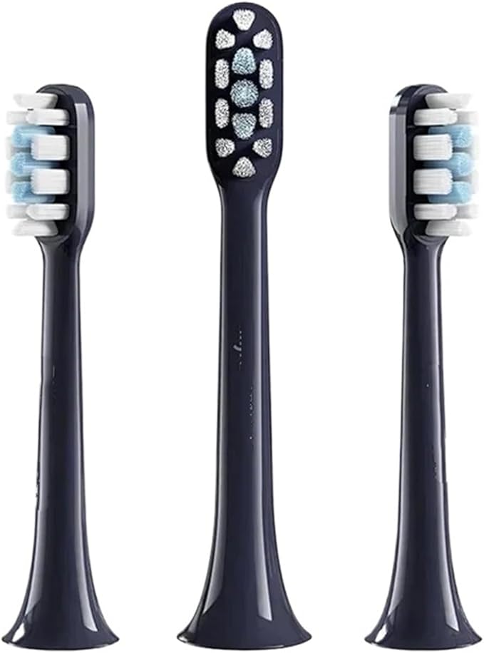 Compatible for Xiaomi Mijia T100 T200 T300 T301 T302 T700 Replacement Toothbrush(T302 Head Blue)
