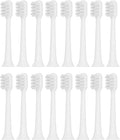 Compatible for T200/T200C Replacement Toothbrush Heads Electric Vacuum Soft Bristle Brush(White-16pcs)