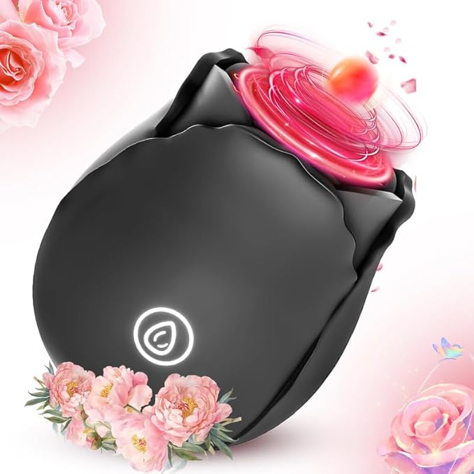 2026 Upgraded Version 10 Intense Suction Patterns 10 Continuous Insertion Rose Adult Tool 2025 Women Toys Automatic Electric Adult Toys Machine USB Rechargeable XJH-Black33