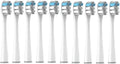 10PCS Vacuum Replacement Brush Heads Compatible for Y1S/Y4/U1/U2/U3/P1/P4 Soft Toothbrush Clean Nozzles(10RoundGray)