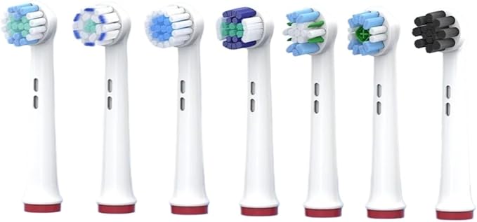 Oral Electric Toothbrush Head P2/4000/3757/d12/3766 Compatible For OLB Replacement Head Universal(25X-8Pcs)
