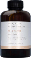 Pecksniff's Aroma:Therapy Re-Charge Bath Soak Decanter | 500ml/16.9 Fl Oz