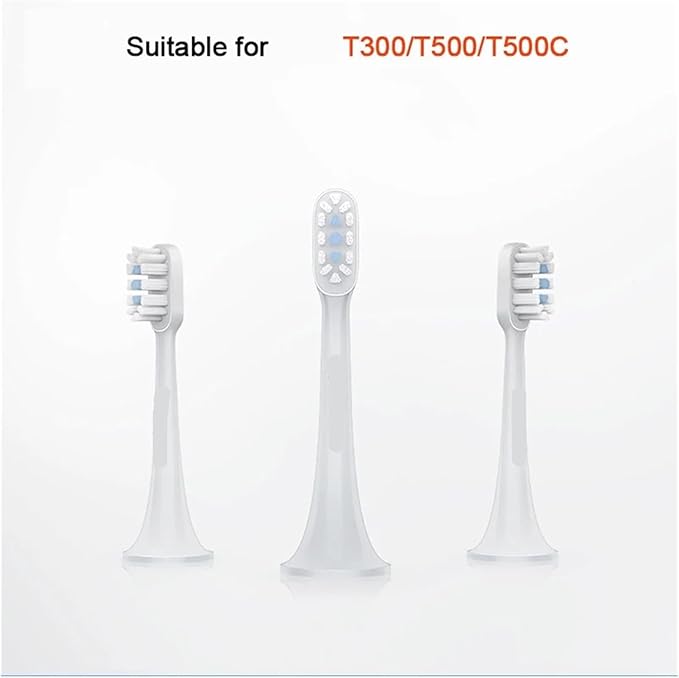 Compatible for XIAOMI MIJIA Sonic Electric Toothbrush Head T300 T500 T500C Replacement Heads(3PCS)
