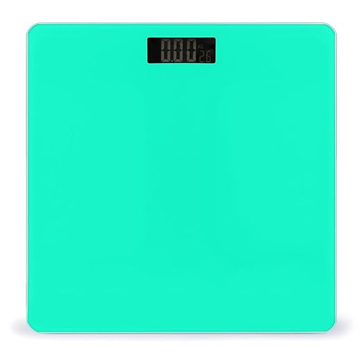 Digital Bathroom Weighing Scale Energy Saving Scale Smart Scale for Body Weight Green Blue