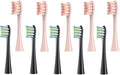 Compatible for Replaceable Electric Toothbrush Brush Heads for X/X PRO/ Z1/ F1/One/Air 2/SE Soft Bristle Nozzles(5Black 5Pink)