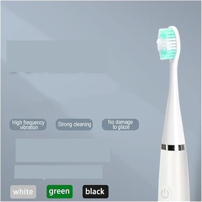3 Pcs Replacement Brush Heads Electric Toothbrush Head Compatible for Teeth Cleaner Bristle Refill(Black)