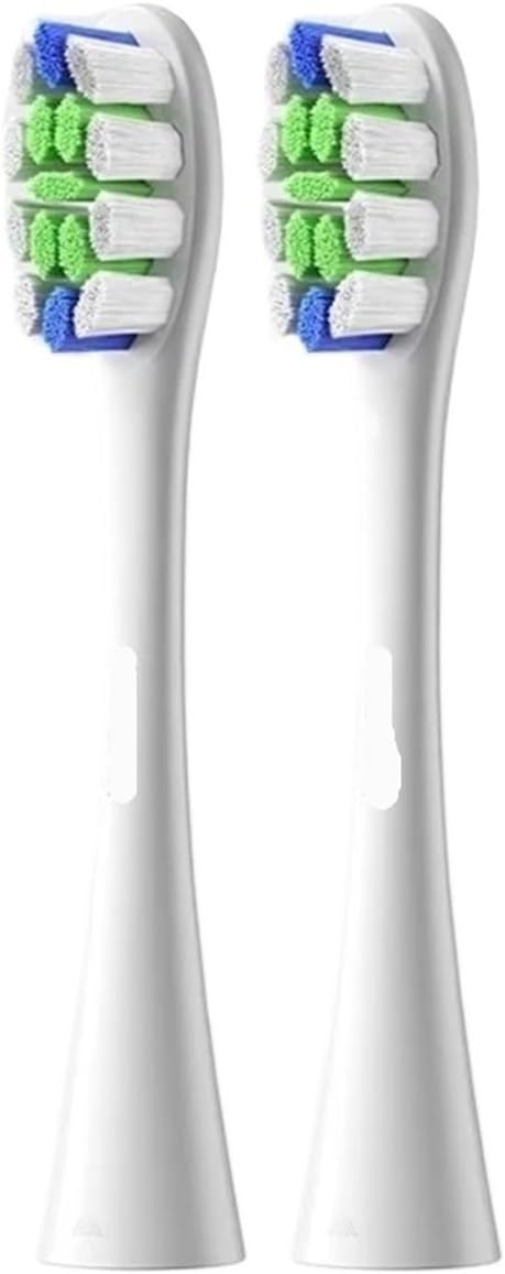 Electric Toothbrush Brush HeadsCompatible X Pro Elite Flow Z1 X10 E1 Air 2 All Series Smart(P1C1 2PCS)
