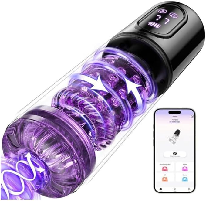 3 in 1 Male Mastusbafor with 7X Rotating &amp 7X Thrusting Modes Automatic Tight Sleeve Hoodies Male Masterburbatar Hands FreePocket Puzzy Silicone Electric Virabtor CEB465