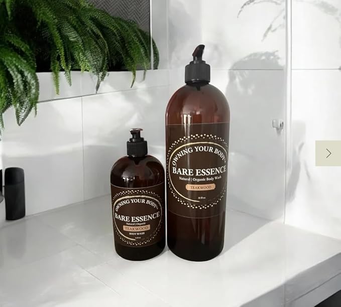 Bare Essence Natural Body Wash – Gentle Moisturizing Cleanser with Organic Ingredients – Nourishing Daily Shower Gel for Soft Healthy Skin (16 OZ Dreamy)