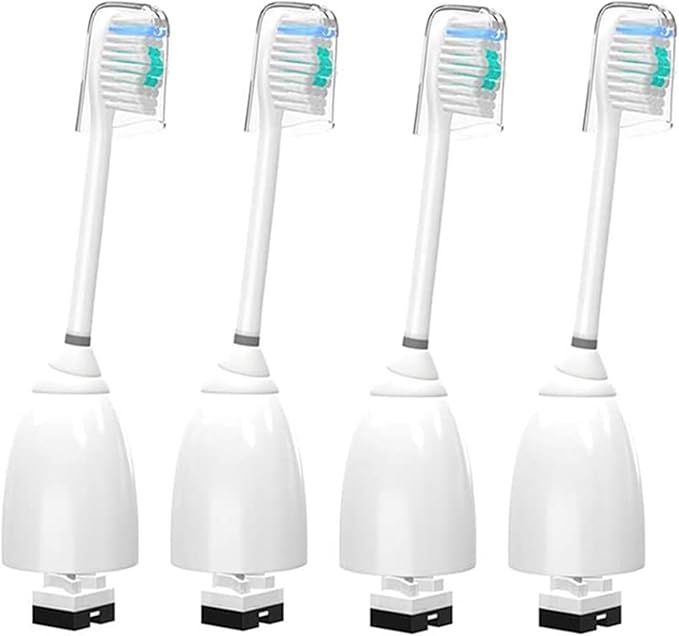 Replacement Electric Toothbrush HeadsCompatible for Philips Sonicare E-Series HX7001 HX7022 HX-7002 HX7002 HX9500 HX9552 HX9553 HX9562(6 PCS)