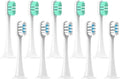 Replacement Brush HeadsCompatible for xiaomi T300/T500/T700 Sonic Electric Toothbrush Soft Bristle Nozzles with Caps Sealed Package(5Green 5White)