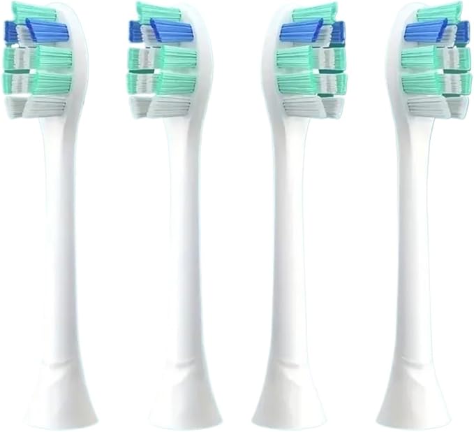 Replacement Toothbrush Heads For HX6730/HX6721/HX3216/HX9362/HX3210/HX6013/HX9063/HX6063 Bright White Brush Heads Nozzles C3 W3(12pcs)