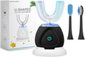 360 Ultrasonic Toothbrush Automatic Toothbrushes Auto Sonic Tooth Brush Teeth whitening Brush with Timer &amp Wireless Charging 360° Ultrasonic Electric Toothbrush for Adult